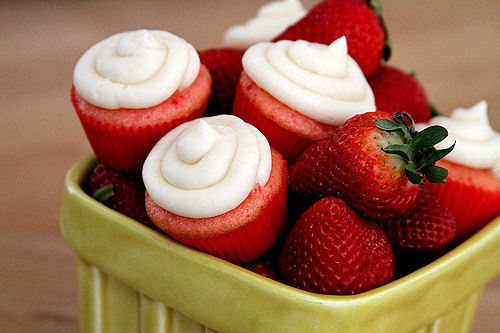 Cupcake, Strawberry