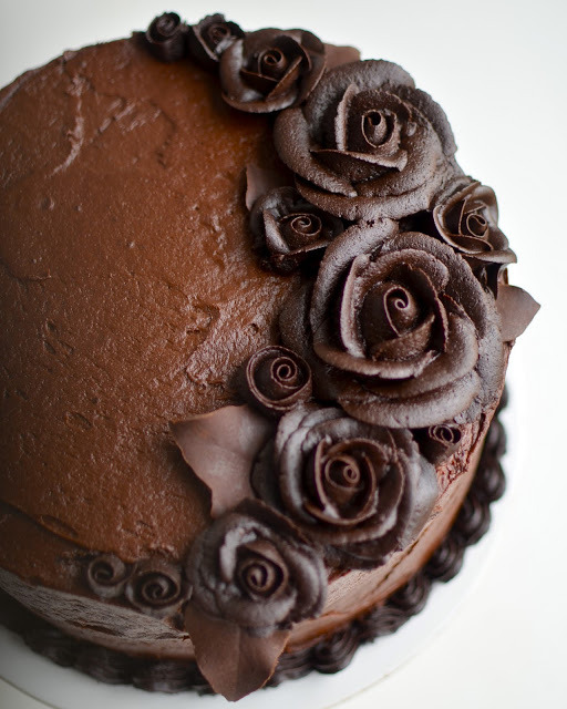 Chocolate Rose Cake Tutorial