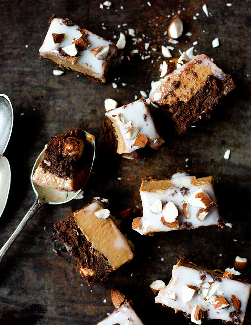 Brownie Caramel ice cream cake by Karolina Ki on Flickr.
