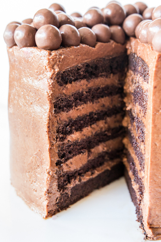 Recipe: Chocolate Mousse Layer Cake
