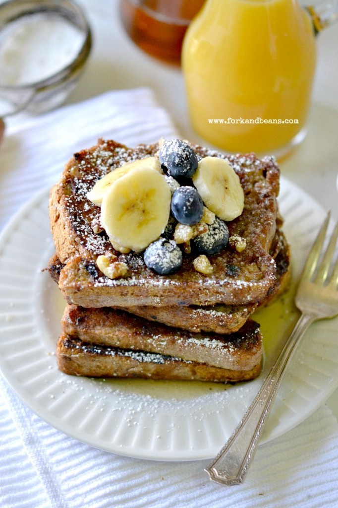 (via Gluten-Free Vegan French Toast Fork and Beans)