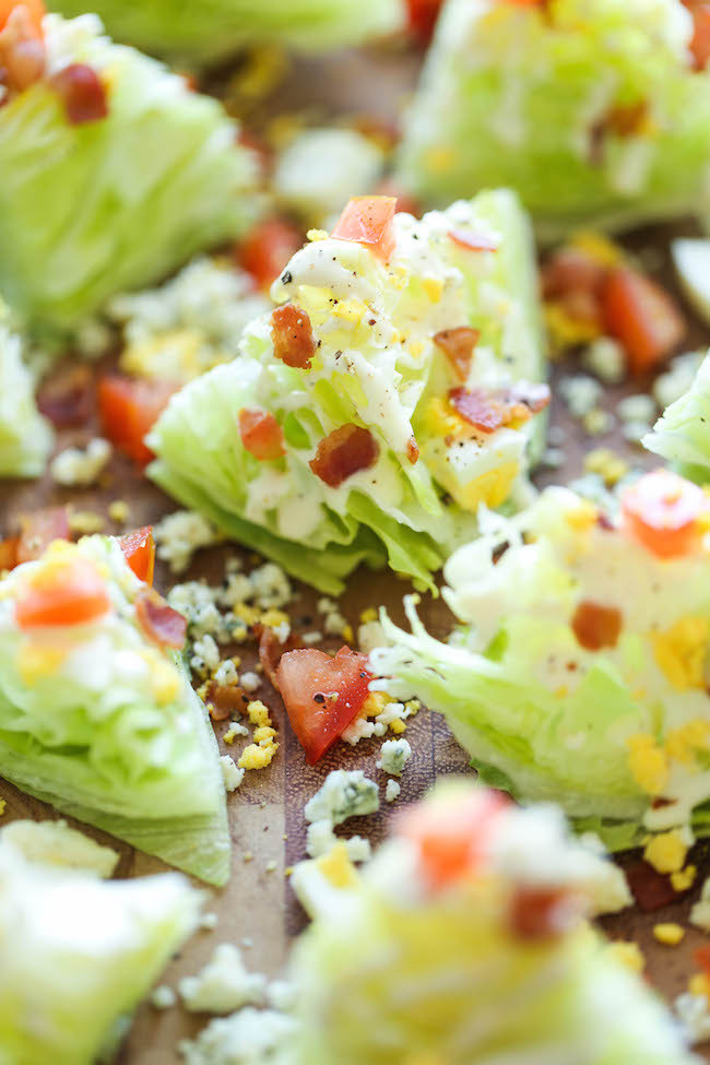 Mini BLT Wedge Salads